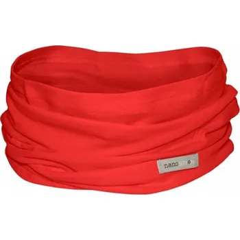 Nákrčník Nanosilver antibakteriální nákrčník Classic (tunel) různé barvy délka 29 cm Červená