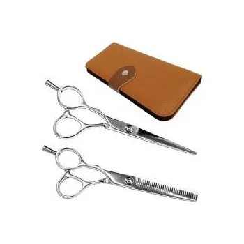 Kadeřnické nůžky Set kadeřnických nůžek Kansai Kansai zapuštěný šroub levé