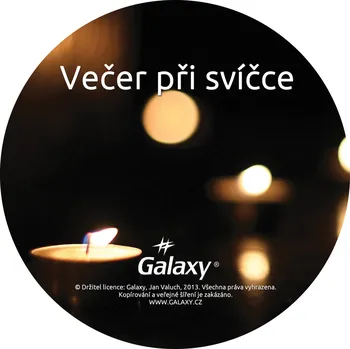 Zdraví Galaxy Večer při svíčce