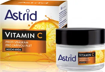 Pleťový krém Astrid Vitamin C noční krém proti vráskám 50 ml