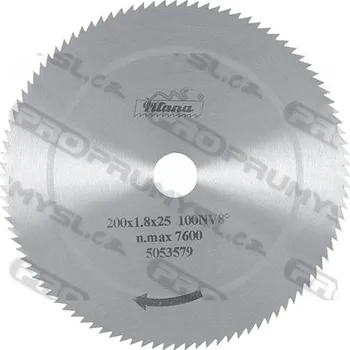 Pilový kotouč Pilový kotouč na dřevo z HSS s jemným ozubením - NV 90 Z, 225314, 120x0,9x16 mm