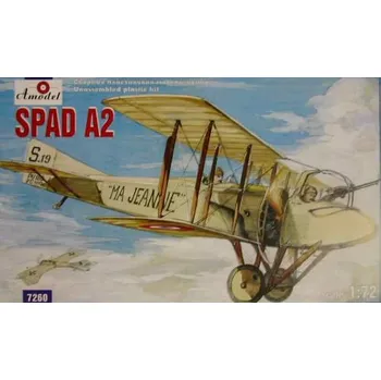 Plastikový model A model 1/72 SPAD A2