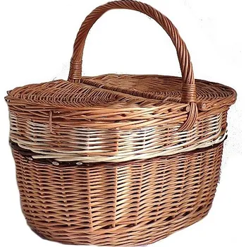 Proutěný koš piknik velký