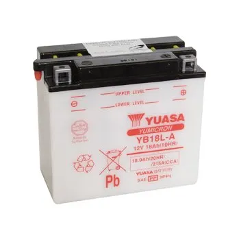 Motobaterie Motobaterie YUASA (originál) YB18L-A, 12V, 18Ah