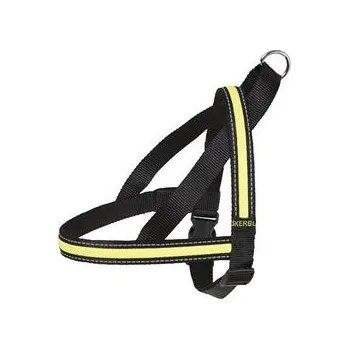 Postroj pro psa Reflexní postroj pro psy, světelný, černý - 60 - 75 cm