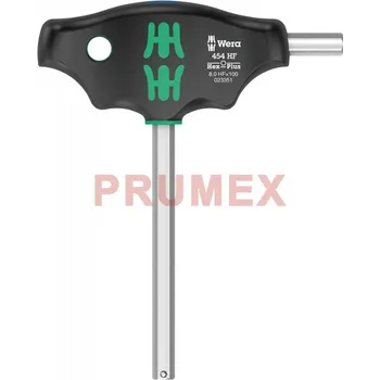 Šroubovák Šroubovák šestihranný s T-rukojetí 454 HF, WERA, 023339-4x150