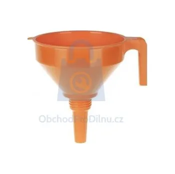 Nářadí na výměnu oleje Nálevka plastová, Pressol 160 mm, rovné, balení 1 ks