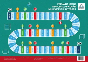 Desková hra Přídavná jména: Desková didaktická hra - Martin Staněk (2020)