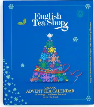 Čaj English Tea Shop Adventní kalendář kniha BIO 25 pyramidek