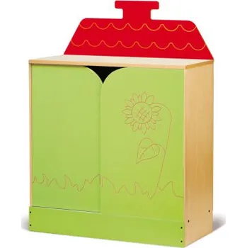 Dětská skříň Policová skříň (domeček, FARMA)