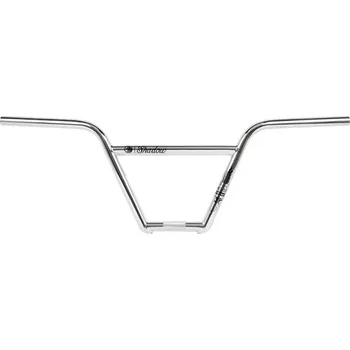Řídítka BMX řídítka Shadow CROWBAR FEATHERWEIGHT 4PC chrom 9.1"