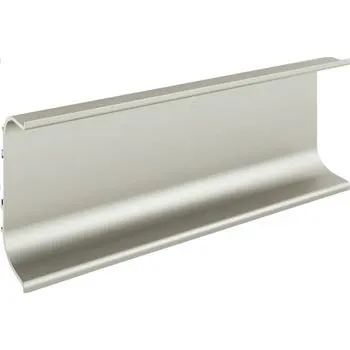 Nábytkové kování SCHUCO úchytkový C - profil Aktor vodorovný v délce 5m hliník nerez efekt