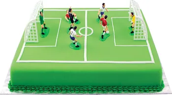 Party dekorace PME figurky na dort Fotbal 9 ks