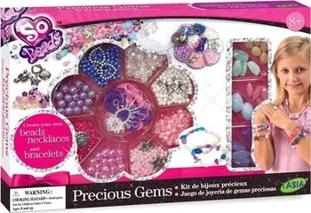Dětské navlékací korálky Alltoys So Beads Precious Gems