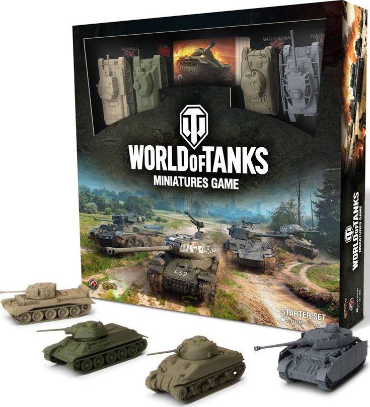 Jeu De Miniatures World Of Tanks Par Gale Force Nine - Neuf Sous Blister (réf. WOT01-UP)