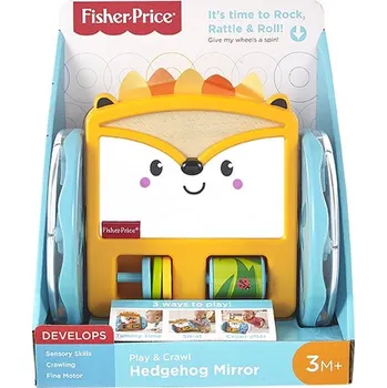 Hračka pro nejmenší Fisher Price Jezdící ježek se zrcátkem