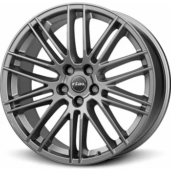 Alu kolo Alu disk RIAL KiboX 9.5x21, 5x130, 71.5, ET53 metal-grey