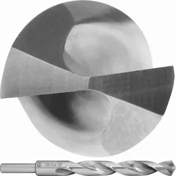 Vrták NÁSTROJE CZ Vrták 20,00 DIN S338RCZ004HSSCo5 s osazenou stopkou 12,7mm