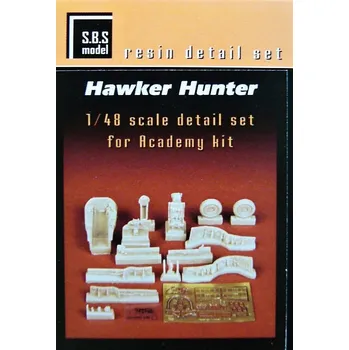 Plastikový model S.B.S model 1/48 Hawker Hunter - detail set (ACAD)