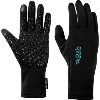 Rukavice Rab Power Stretch Contact Grip Glove Women's black/BL S rukavice
