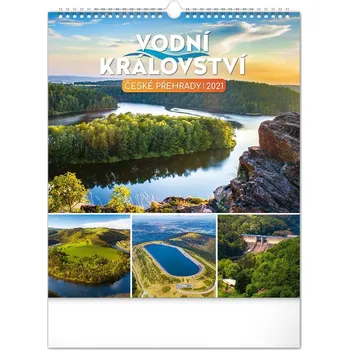 Presco Group Vodní království - české přehrady 2021 Kalendář Presco Group Vodní království - české přehrady 2021