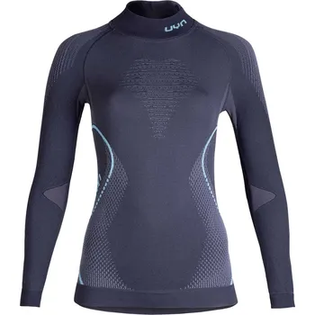 cyklistický dres UYN Cyklistické triko s dlouhým rukávem - EVOLUTYON LADY - šedá/černá