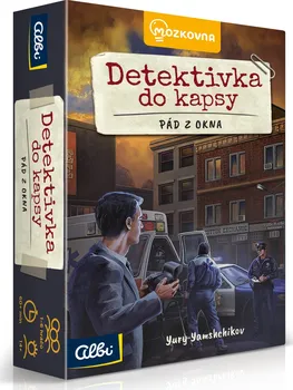Desková hra Albi Detektivka do kapsy - Pád z okna 2. případ