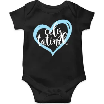 Body CELÝ TATÍNEK Barva: Bílá, Velikost: 62-68 (3-6 měsíců)