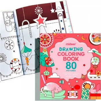 omalovánky Mideer | Kniha omalovánek pro holky