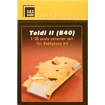 Plastikový model S.B.S model 1/35 Toldi II. (B40) - exterior set (HOBBYB)