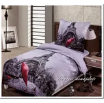 APEX Povlečení s fototiskem EIFELOVKA 140 x 200 70 x 90