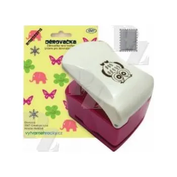 Děrovačka Děrovačka dekorační 32mm s embosing efektem poštovní známka