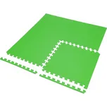 Podložka na cvičení i pod fitness vybavení, Puzzle 61x61x1.0cm, zelená