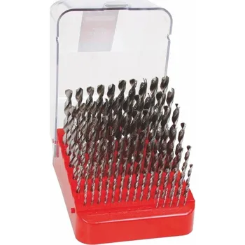 Vrták NÁSTROJE CZ Sada vrtáků 91-dílná, 1,00-10,00x0,1mm S338RCZ001HSS, stojánek plastový s víkem