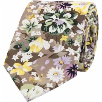 Kravata Bubibubi Béžová kravata Nougat Bloom