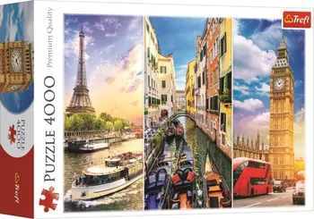 Puzzle Trefl Výlet po Evropě 4000 dílků