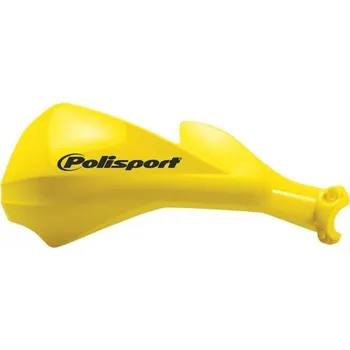 POLISPORT kryty rukojetí model SHARP s univerzálním uchycením 22/28mm, barva žlutá