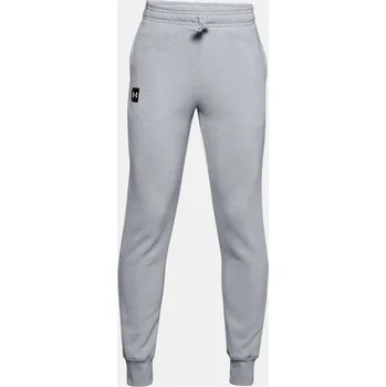 Chlapecké tepláky Under Armour RIVAL FLEECE JOGGERS 1357628-011 Šedá YMD