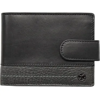 SEGALI Pánská kožená peněženka 2951320005LZ černo šedá
