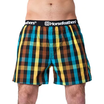 Pánské spodní prádlo horsefeathers Pánské trenky apollo boxer shorts (brown)