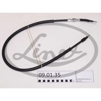 Lanko parkovací brzdy Tazne lanko, provozni brzda, , 36092761671, 96092671, 96092761, LINEX, 09.01.35
