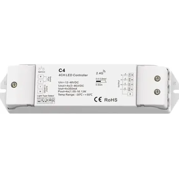 Stavebniny Sentiotec RGBW LED Driver DMX, 24V, CC k LED osvětlení