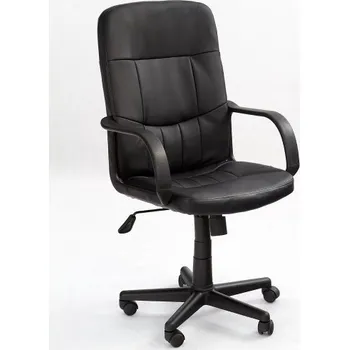 ImportWorld Kancelářská židle Ágata (Barva: Černá)