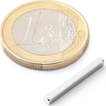 Dekorativní magnet Neodymový magnet kvádr 20&nbsp;×&nbsp;2&nbsp;×&nbsp;2&nbsp;mm, síla 760&nbsp;g