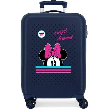JOUMMABAGS Cestovní kufr ABS Minnie Sweet Dreams ABS plast, 55x38x20 cm, objem 34 l