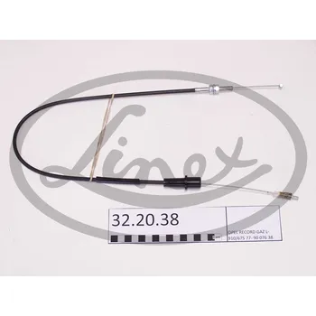 Lanko parkovací brzdy Lanko plynu, , 848754, 90076386, LINEX, 32.20.38