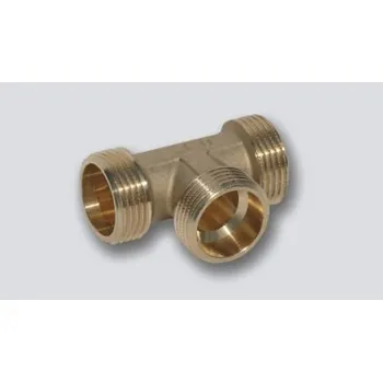 Fitinka H-Line mosazný T-kus ŠŠŠ 3/4" x 3/4" x 3/4"