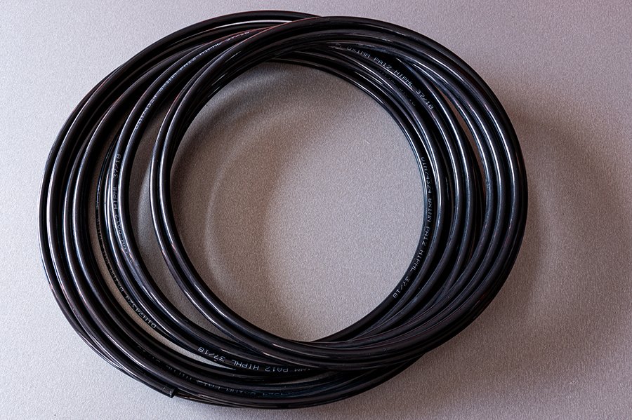 Hadička PA 10x8 mm / černá /25m