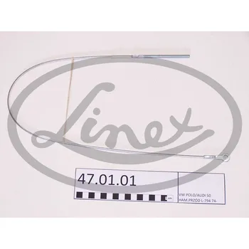 Lanko parkovací brzdy Tazne lanko, provozni brzda, , 861609729, LINEX, 47.01.01