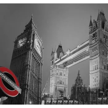 prostírání Korkové prostírání pod skleničky Tower Bridge /10,5*10,5 cm/ - 4 ks